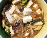 レンジ肉無白菜ズッキーニ香味味回鍋肉風作り方19写真