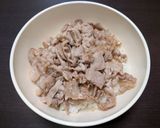 簡単☆お手軽ネギ塩豚丼♩作り方6写真