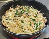 豚肉とニラもやしのオイスターソース炒め作り方4写真