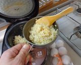 最速の卵たまごふりかけかけごはん作り方4写真