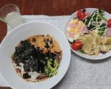 冷やしきつねそば作り方4写真