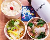 簡単ノンオイル豚肉新玉葱レタス炒め作り方6写真