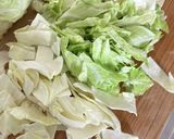 玉ねぎ麹の塩キャベツスープ作り方1写真