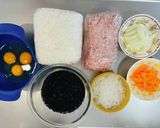 余った冷凍飯で!簡単クリームひじきおじや作り方1写真