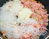余った冷凍飯で!簡単クリームひじきおじや作り方2写真