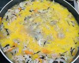 余った冷凍飯で!簡単クリームひじきおじや作り方6写真