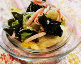 簡単副菜♪レタスとわかめの中華風サラダ作り方3写真