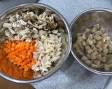 具沢山な炒り豆腐作り方3写真