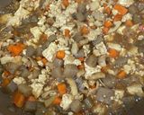 具沢山な炒り豆腐作り方8写真
