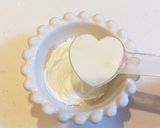 お米のパンケーキde簡単蒸しパン(離乳食作り方1写真
