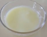ミルキー牛乳かん★もみもみキウイをのせて作り方4写真