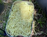 メスティンで作る焼きそば(山ごはん)作り方4写真