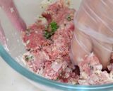 丸ごとトマトのジューシー肉詰め焼き作り方4写真