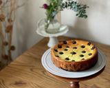 ブルーベリーの濃厚ベイクドチーズケーキ作り方16写真