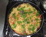 さば缶トマト缶パスタ♪簡単漢方薬薬膳作り方14写真