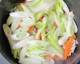 野菜たっぷりあんかけかた焼きそうめん作り方8写真
