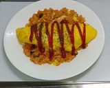 かんたんオムライス～チーズ入り作り方9写真