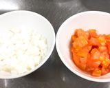 離乳食☆トマトとツナのにゅうめん作り方1写真