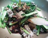 小松菜と豚肉の味噌ハニーソテー!作り方4写真