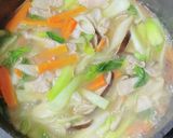野菜たっぷりあんかけかた焼きそうめん作り方11写真