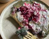 オートミール粉veganパンケーキ作り方4写真