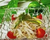 もやし、醤油とごま油だけ作り方16写真