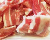 簡単♪豚バラ肉とシーフードの炒め合わせ作り方6写真