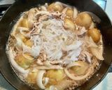 豚肉と新じゃがと新玉ねぎのめんつゆ煮作り方5写真