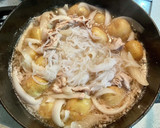 豚肉と新じゃがと新玉ねぎのめんつゆ煮作り方5写真