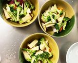 根菜茄子肉無し和風梅照り煮味温野菜サラダ作り方7写真