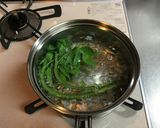 しどけ(もみじかさ) 塩味のお浸し作り方1写真