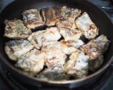 少ない油で簡単に！あじの竜田揚げ焼き作り方3写真