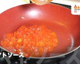 激ウマ注意!トマトソースのとろ玉もやし♬作り方7写真