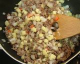簡単カロリー半分★なすのキーマカレー風作り方1写真