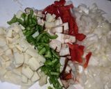 カリフラワー米炒飯作り方1写真