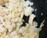 ガーリックチップ＆チキン玉子チャーハン作り方2写真