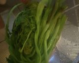 セリと油揚げのラー油和え作り方5写真