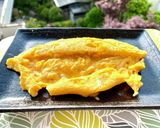 生パン粉入りオムレツ作り方5写真