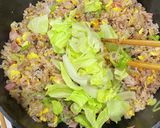 簡単！レタスの炒飯作り方7写真
