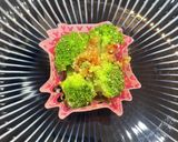 お弁当緑おかず　ブロッコリーおかかチーズ作り方3写真