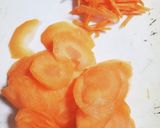 簡単☆人参とえのき炒め煮作り方1写真