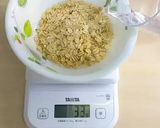 豆乳担々スープで食べるオートミールご飯作り方1写真