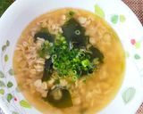 豆乳担々スープで食べるオートミールご飯作り方10写真