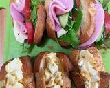 玉子サンドとハムチーズ野菜サンド作り方11写真