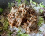 納豆チャーハン作り方3写真