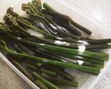 蕨ご飯（おもぶりご飯）作り方1写真