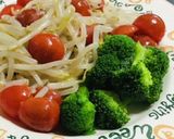 レンジで簡単 アンチョビもやし サラダ作り方3写真