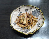 ふきと筍のきんぴら作り方9写真