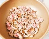 ニラとゴロゴロ豚ひき肉のトマトパスタ作り方5写真