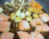 鮭とうずらと舞茸の生姜煮作り方4写真